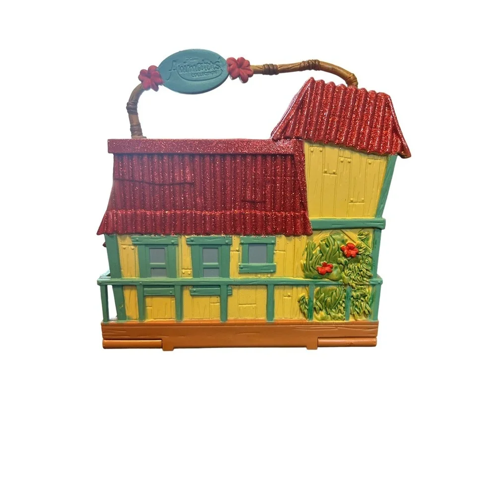 2 Disney Animators Collection Littles Aurora Cottage & Lilo & Stitch Playset‎